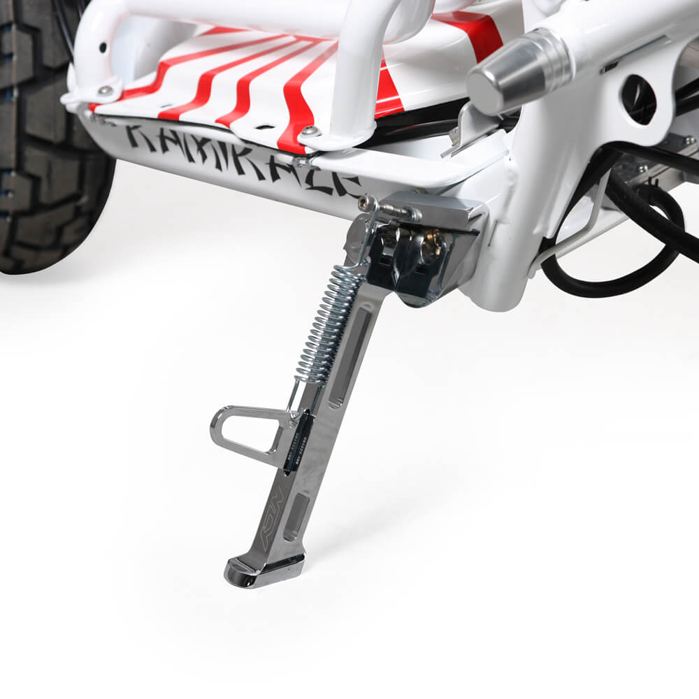 NCY Sidestand (Chrome); Honda Ruckus - view 2