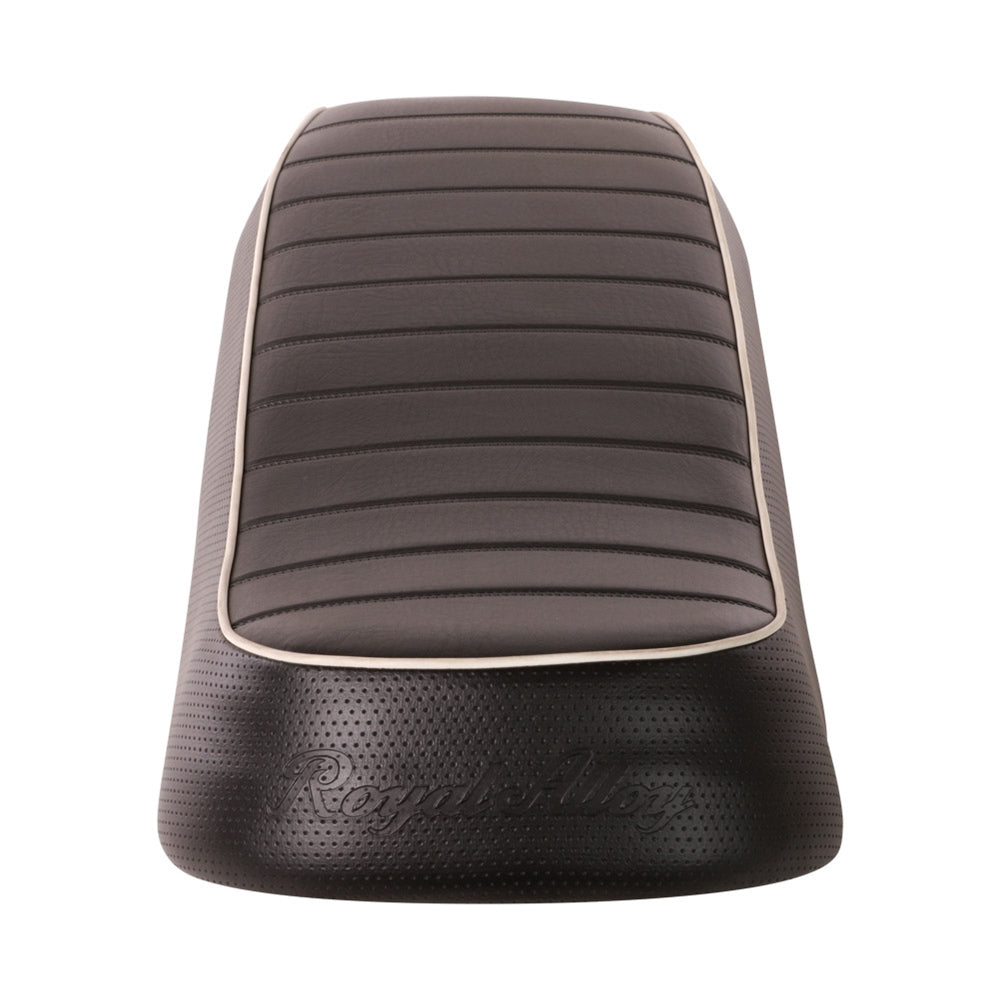 Cutback Seat (Black, White Piping); RA GT150, GP300S - view 3