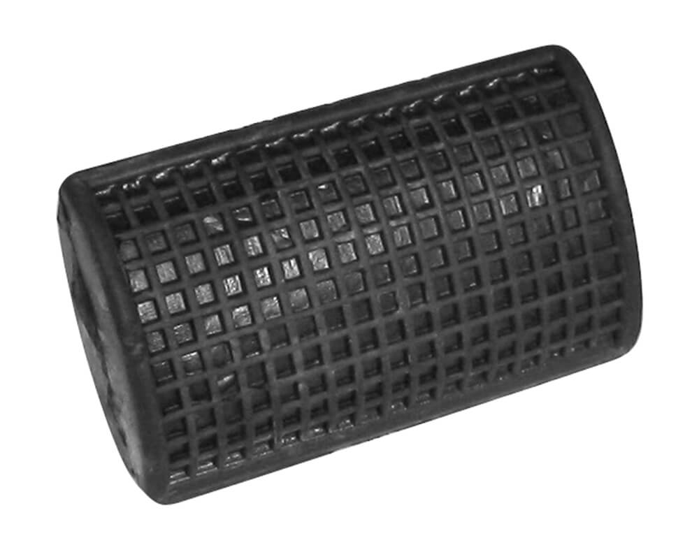 Brake Pedal Rubber, Black Vespa, Small Frame