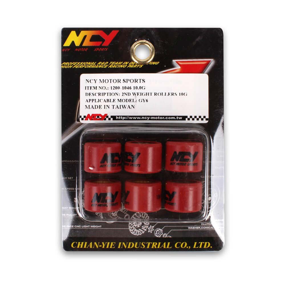 NCY Roller Weights (18x14) - Genuine, SYM, Lance, GY6 150cc - view 2