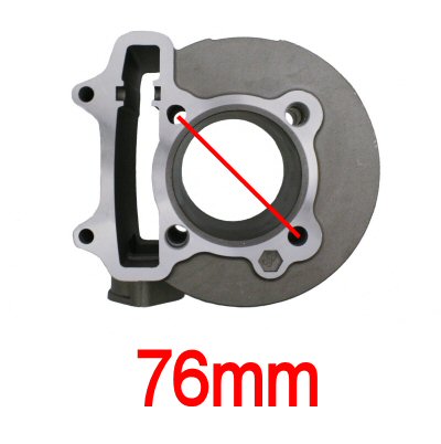 Universal Parts GY6 Cylinder and Head Kit - view 3