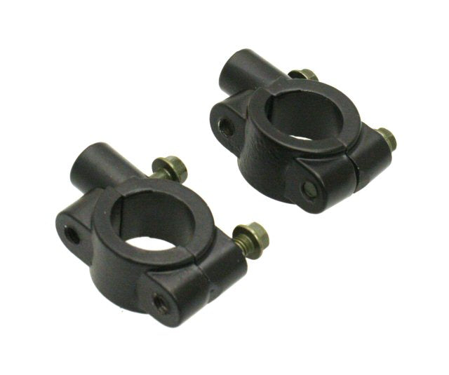 Universal Parts 7/8" Handlebar Mirror Mounts - 8mm