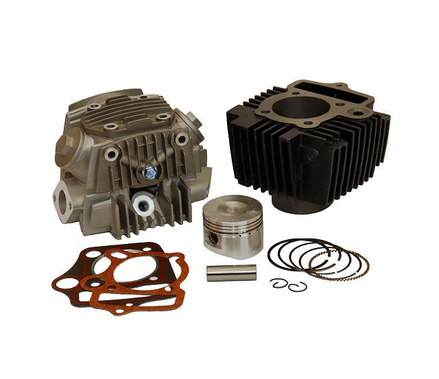 Universal Parts Horizontal Honda Style Cyl & Head Kit, 110cc
