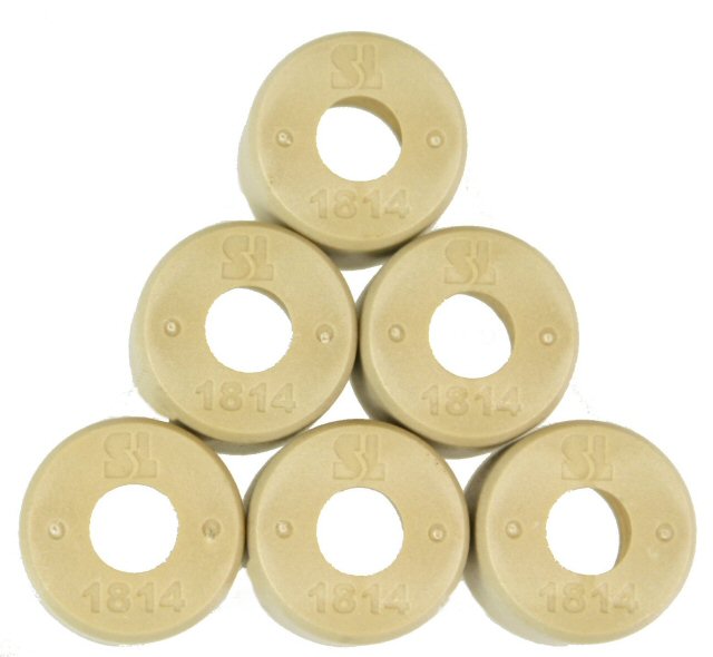Dr. Pulley 18x14 Round Roller Weights: GY6 125/150cc