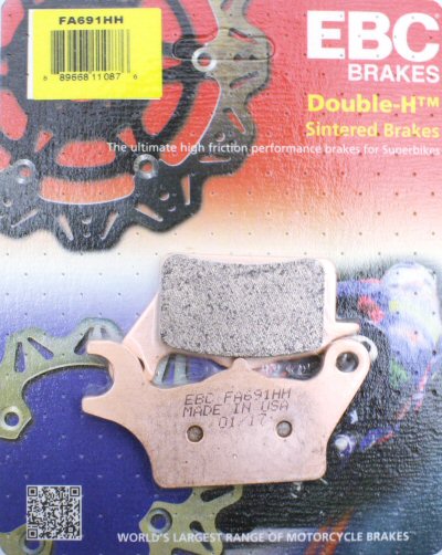 EBC Brakes FA691HH Z125 Sintered Brake Pads - view 2