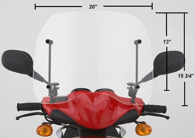 Slipstreamer Scoot 66 Windshield