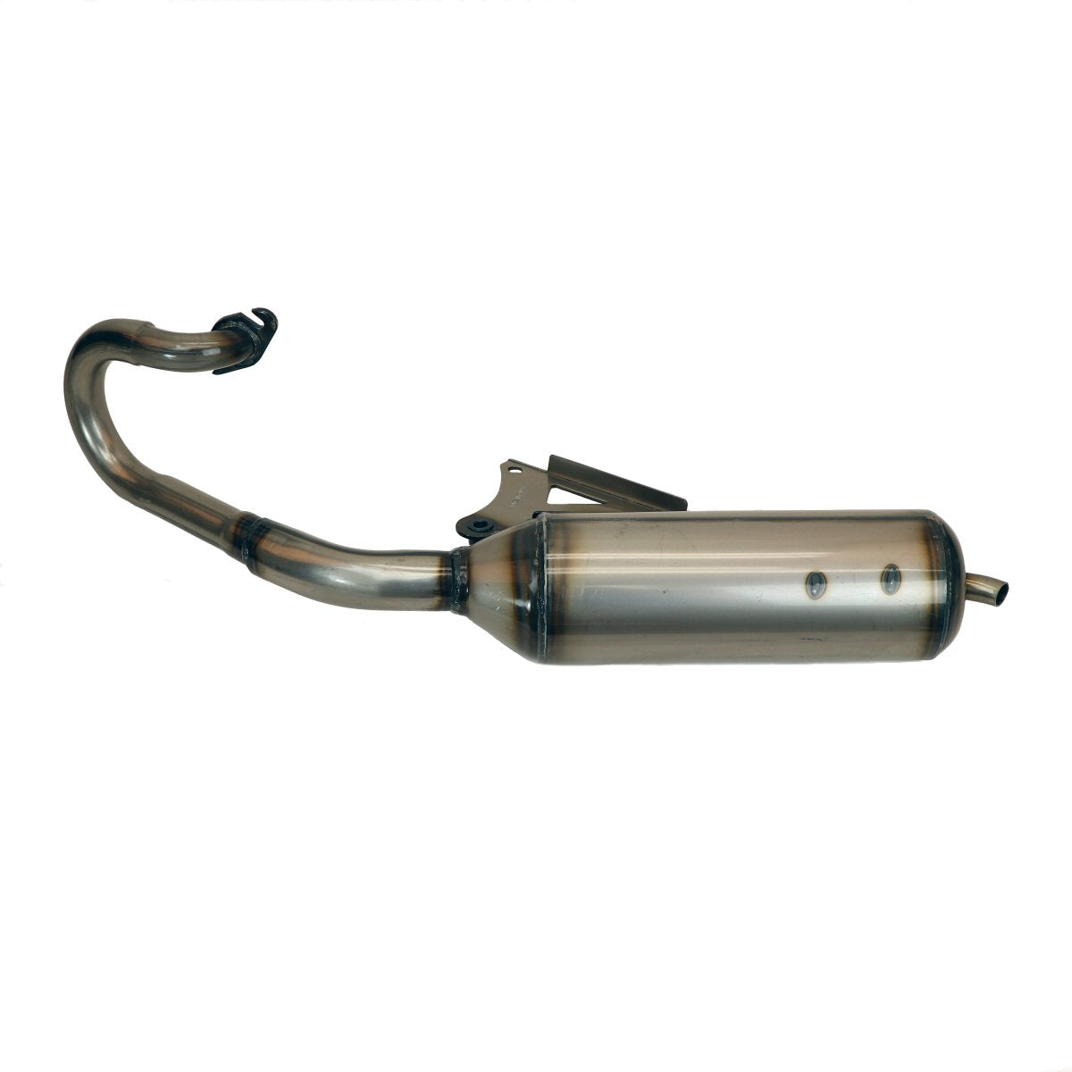 YMS V8 Yamaha Jog Performance Exhaust - Raw - view 2