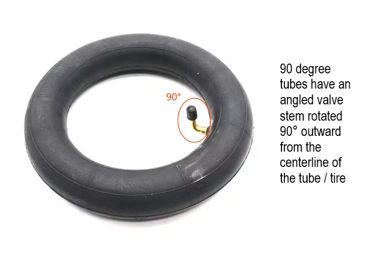 Green Line 10x2.5 / 2.75 Inner Tube - Angled Valve 90°