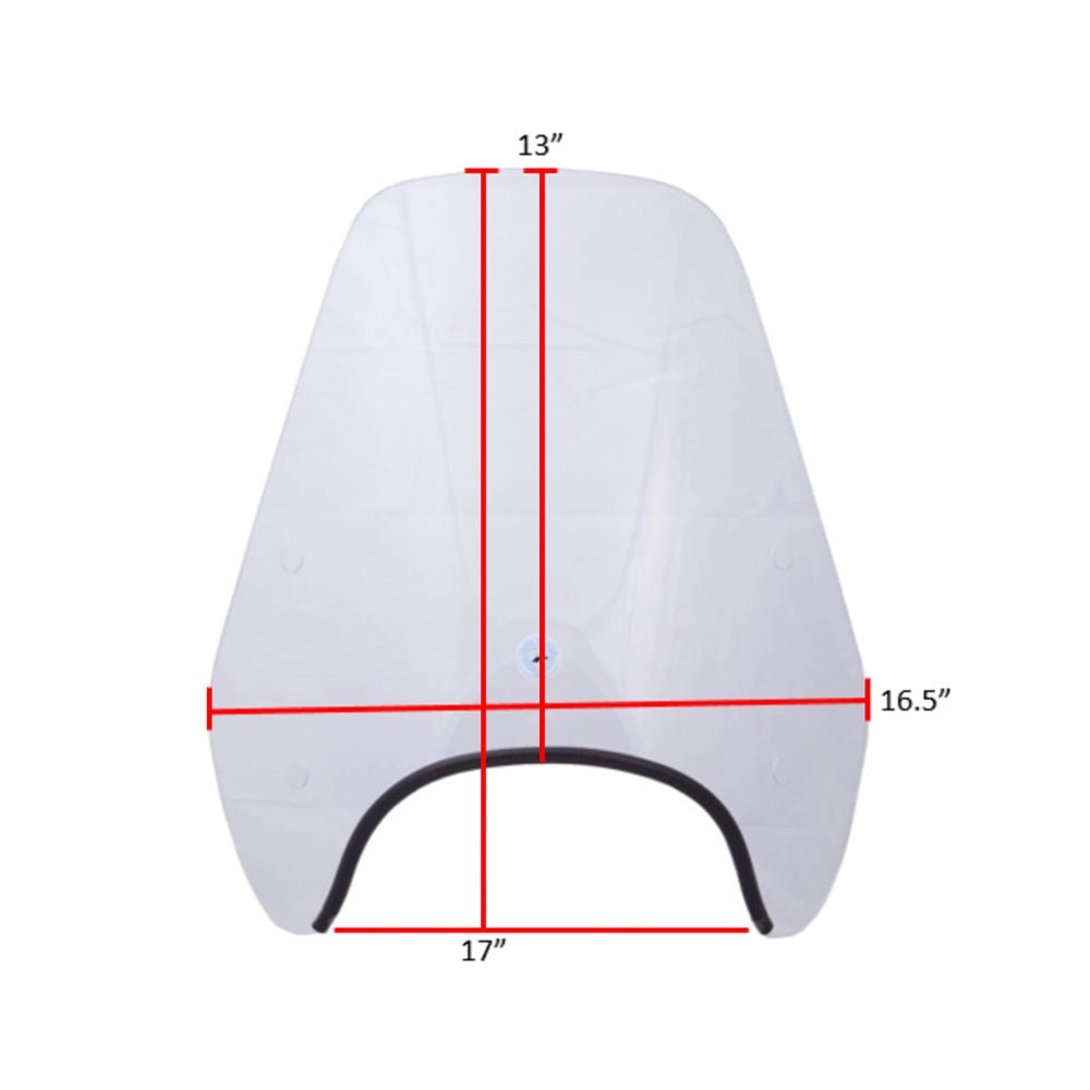 Cuppini, Windscreen (Small); Vespa ET2/ET4 - view 2