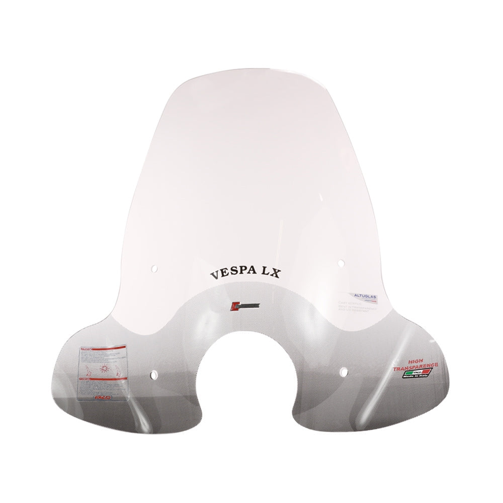 Faco, Windshield (Tall, Includes Hardware); Vespa LX