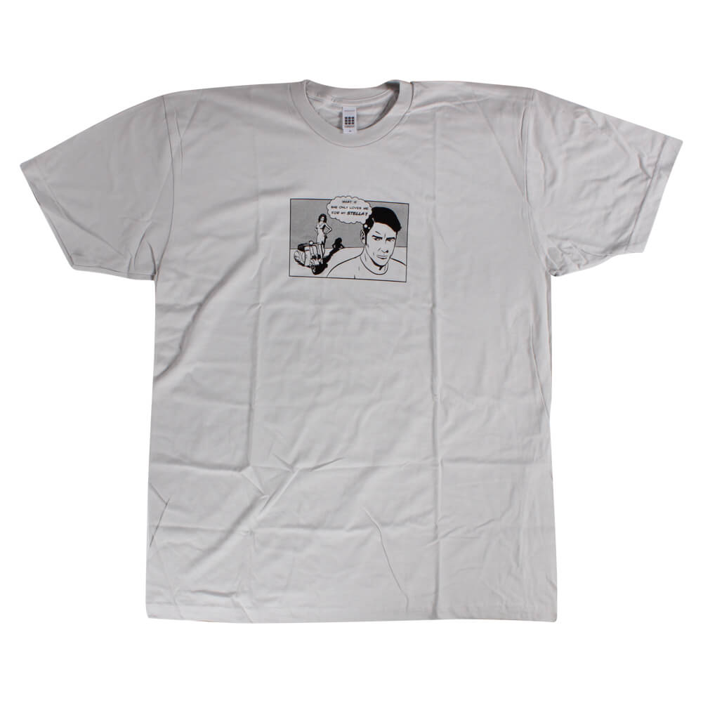 T-Shirt (Comic, Grey) - view 2