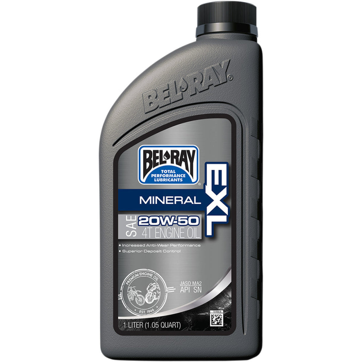 Bel-Ray EXL 20W50 Mineral 4T Engine Oil