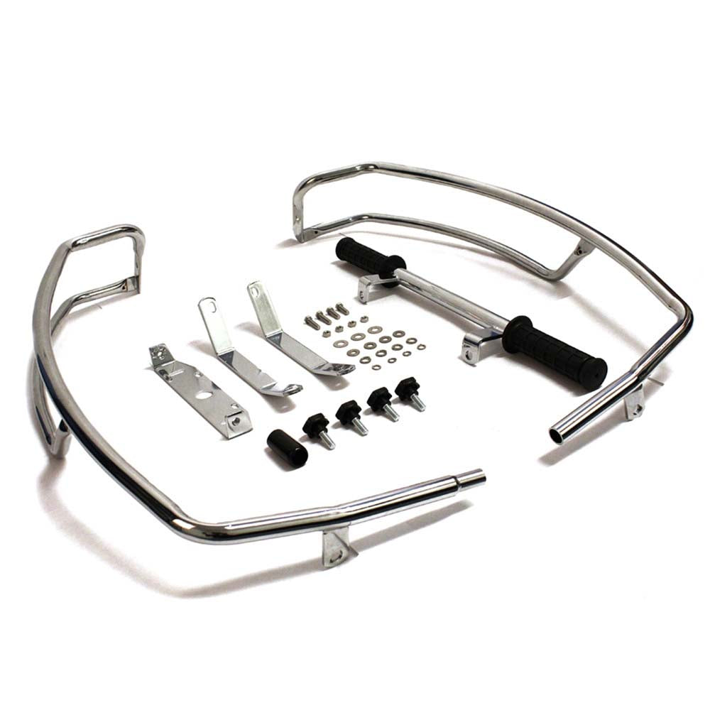 Cowl Protectors (Chrome); Vespa P/PX, Stella, Stella Auto - view 2