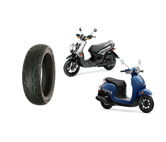 Honda and Yamaha Scooters Tire Chart