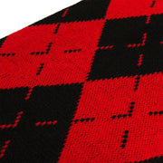 Scooter Hooligan Scarf (Red Argyle)