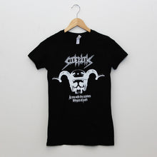 T-Shirt (Metal, Black, Womens)