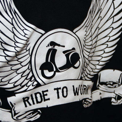Hoodie (Biker, Black, zip-up) - view 3