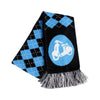 Scooter Hooligan Scarf (Blue Argyle)