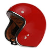 Prima Helmet (Red, 3/4 Open Face); Genuine Color Matched