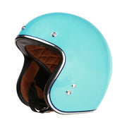 Prima Helmet (Turquoise, 3/4 Open Face); Genuine Color Match