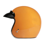 Prima Helmet (Tangerine, 3/4 Open Face); Genuine Color Match