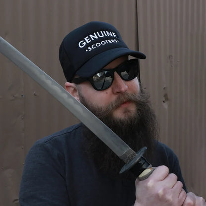 Genuine Scooters Trucker Hat (Black) - view 5
