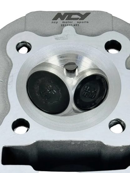 NCY Cylinder Head (2 valve, Big Valve, 61mm); Genuine, GY6 - view 3