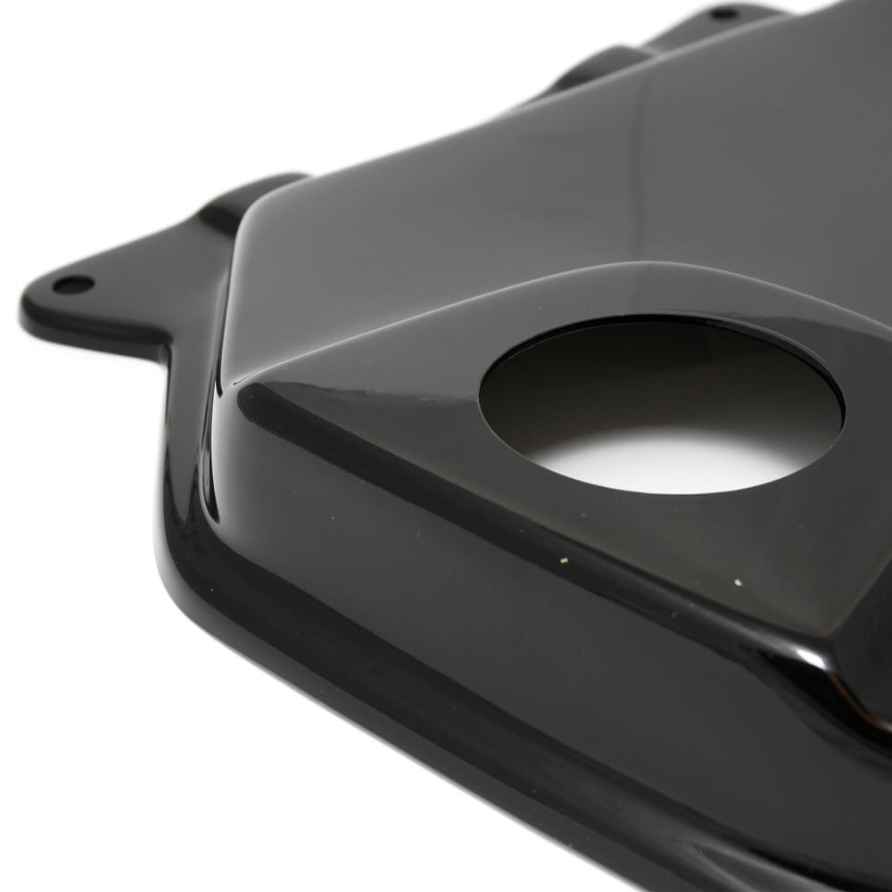 NCY Gas Tank Cover (Composite, Black); Honda Ruckus - view 2