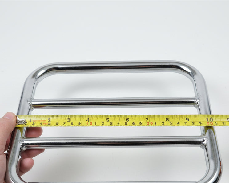 Prima Rear Rack (Backrest, Chrome); Genuine Buddy - view 5