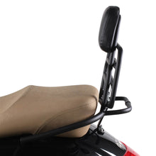 Prima Rear Rack (Backrest, Black); Vespa GTS - view 2