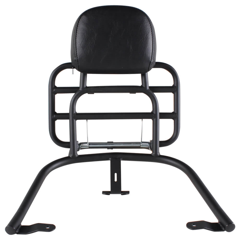 Prima Rear Rack (Backrest, Black); Vespa Primavera, Sprint – Classic ...