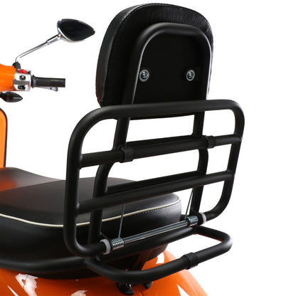 Prima Rear Rack (Backrest, Black); Vespa Primavera, Sprint - view 2