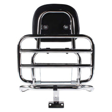 Prima Rear Rack (Backrest,Chome); Vespa LX50 and 150 - view 2