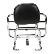 Prima Rear Rack (Backrest,Chrome); Buddy Kick - view 2
