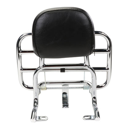 Prima Rear Rack (Backrest,Chrome); Buddy Kick - view 2