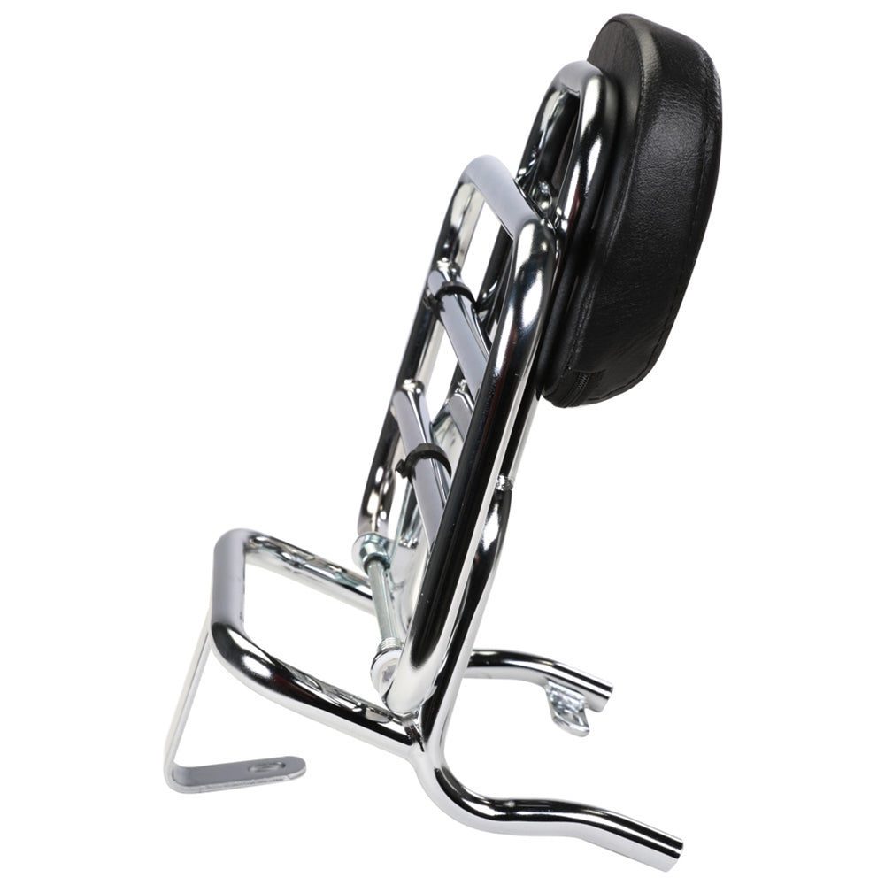 Prima Rear Rack (Backrest,Chrome); Buddy Kick - view 3