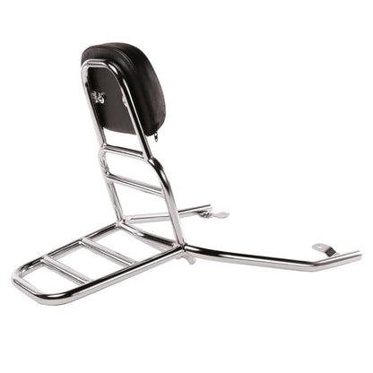 KYMCO Rear Rack w/ Backrest (Chrome); Kymco Like - view 3