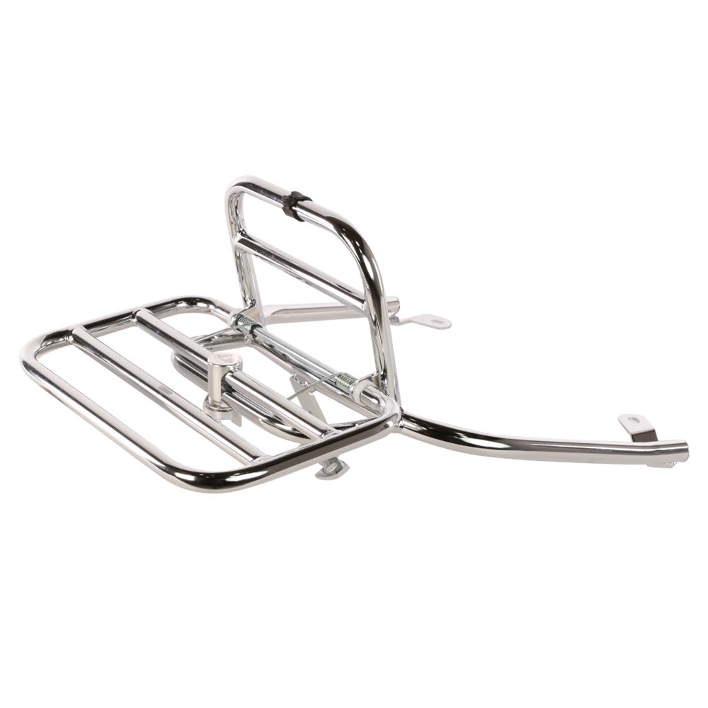 Prima Folding Rear Rack (Chrome); Vespa GTS, GTV - view 3