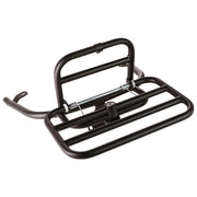 Prima Folding Rear Rack (Black); Vespa LX