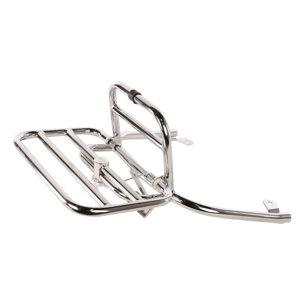 Prima Folding Rear Rack (Chrome); Vespa LX - view 3