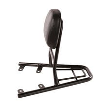 Prima Rear Rack (Backrest, Black); Genuine Brio - view 2