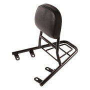 Prima Rear Rack (Backrest, Black); Genuine Brio