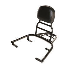 Prima Rear Rack (Black, Backrest); NIU NQi