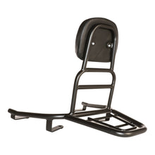 Prima Rear Rack (Black, Backrest); NIU NQi - view 2