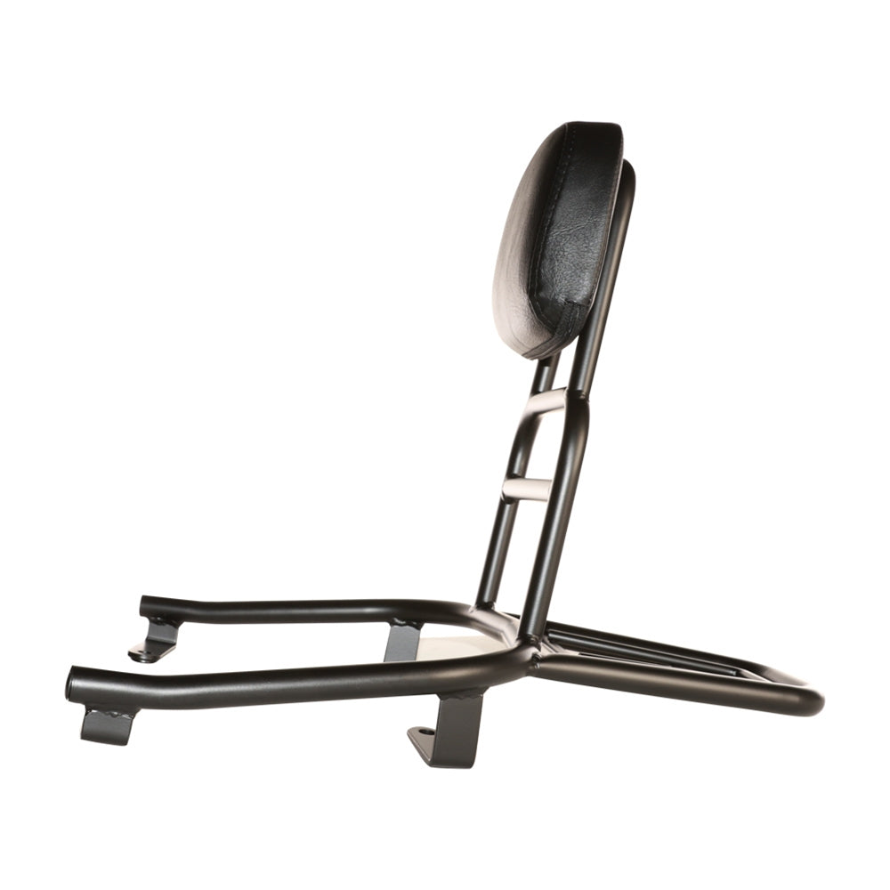 Prima Rear Rack (Black, Backrest); NIU NQi - view 3