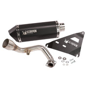 Scorpion Exhaust (Black); Royal Alloy GP300S