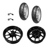 2 Tires, 2 Sport Rims, 2 Valve Stems; Yamaha Zuma 125