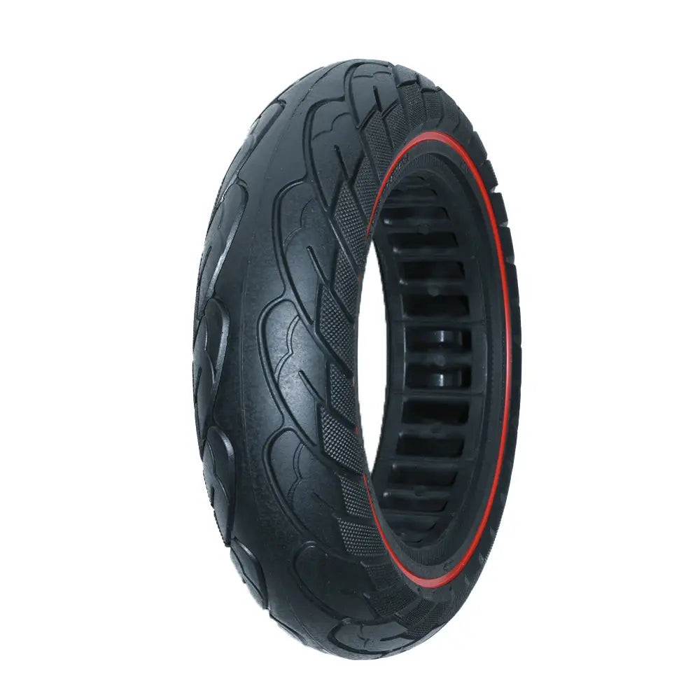 Green Line 10x2.5 eScooter Tire - Solid w/ Red Stripe