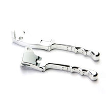NCY Folding Brake Levers (Disk Type, Silver); TNG, Diamo, Roketa