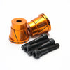 NCY Frame Sliders (Alloy, Orange); Universal